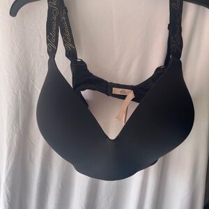 Victoria's Secret Black Classic Bra with V-Cutout